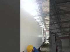 45 ফুট GRP স্যান্ডউইচ রেফ্রিজারেটেড ট্রাক ট্রেলার ফ্রিজিং এবং তাজা পণ্যসম্ভার জন্য